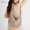 image:imageThe Sak Los Feliz Hobo Purse  Premium Large Leather Womens Handbag for Everyday amp Travel  Durable Purse With Zipper PocketSand Suede
