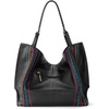 image:imageThe Sak Los Feliz Large Tote Bag  Womens Purse For Everyday Travel Beach Bag  Roomy Handbag With Shoulder Bag StrapBlack Multi Seminyak