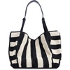 image:imageThe Sak Los Feliz Large Tote Bag  Womens Purse For Everyday Travel Beach Bag  Roomy Handbag With Shoulder Bag StrapBlack Stripe