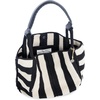 image:imageThe Sak Los Feliz Large Tote Bag  Womens Purse For Everyday Travel Beach Bag  Roomy Handbag With Shoulder Bag StrapBlack Stripe