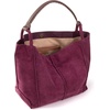 image:imageThe Sak Los Feliz Large Tote Bag  Womens Purse For Everyday Travel Beach Bag  Roomy Handbag With Shoulder Bag StrapCurrant Suede
