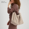image:imageThe Sak Los Feliz Large Tote Bag  Womens Purse For Everyday Travel Beach Bag  Roomy Handbag With Shoulder Bag StrapEcru