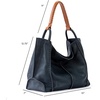 image:imageThe Sak Los Feliz Large Tote Bag  Womens Purse For Everyday Travel Beach Bag  Roomy Handbag With Shoulder Bag StrapIndigo