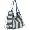 image:imageThe Sak Los Feliz Large Tote Bag  Womens Purse For Everyday Travel Beach Bag  Roomy Handbag With Shoulder Bag StrapMaritime Stripe