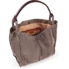image:imageThe Sak Los Feliz Large Tote Bag  Womens Purse For Everyday Travel Beach Bag  Roomy Handbag With Shoulder Bag StrapMushroom Suede