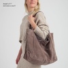 image:imageThe Sak Los Feliz Large Tote Bag  Womens Purse For Everyday Travel Beach Bag  Roomy Handbag With Shoulder Bag StrapMushroom Suede