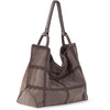 image:imageThe Sak Los Feliz Large Tote Bag  Womens Purse For Everyday Travel Beach Bag  Roomy Handbag With Shoulder Bag StrapMushroom Suede Patch