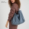 image:imageThe Sak Los Feliz Large Tote Bag  Womens Purse For Everyday Travel Beach Bag  Roomy Handbag With Shoulder Bag StrapNeutral Suede Block