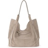image:imageThe Sak Los Feliz Large Tote Bag  Womens Purse For Everyday Travel Beach Bag  Roomy Handbag With Shoulder Bag StrapSand Suede