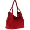 image:imageThe Sak Los Feliz Large Tote Bag  Womens Purse For Everyday Travel Beach Bag  Roomy Handbag With Shoulder Bag StrapScarlet Suede