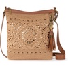 image:imageThe Sak Lucia Crossbody Bag in Crochet Convertible Purse with Adjustable Shoulder StrapBamboo Medallion