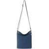 image:imageThe Sak Lucia Crossbody Bag in Crochet Convertible Purse with Adjustable Shoulder StrapDenim Tonal Straw