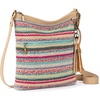 image:imageThe Sak Lucia Crossbody Bag in Crochet Convertible Purse with Adjustable Shoulder StrapEden Stripe