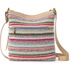 image:imageThe Sak Lucia Crossbody Bag in Crochet Convertible Purse with Adjustable Shoulder StrapEden Stripe