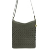 image:imageThe Sak Lucia Crossbody Bag in Crochet Convertible Purse with Adjustable Shoulder StrapMoss Cozy Weave