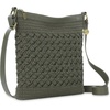 image:imageThe Sak Lucia Crossbody Bag in Crochet Convertible Purse with Adjustable Shoulder StrapMoss Cozy Weave