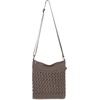 image:imageThe Sak Lucia Crossbody Bag in Crochet Convertible Purse with Adjustable Shoulder StrapMushroom Cozy Weave