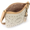 image:imageThe Sak Lucia Crossbody Bag in Crochet Convertible Purse with Adjustable Shoulder StrapNatural Medallion