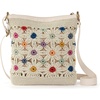 image:imageThe Sak Lucia Crossbody Bag in Crochet Convertible Purse with Adjustable Shoulder StrapNatural Multi Flower