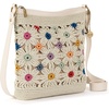 image:imageThe Sak Lucia Crossbody Bag in Crochet Convertible Purse with Adjustable Shoulder StrapNatural Multi Flower