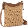image:imageThe Sak Lucia Crossbody Bag in Crochet Convertible Purse with Adjustable Shoulder StrapNatural Primrose Straw