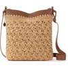 image:imageThe Sak Lucia Crossbody Bag in Crochet Convertible Purse with Adjustable Shoulder StrapNatural Primrose Straw
