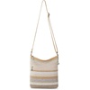 image:imageThe Sak Lucia Crossbody Bag in Crochet Convertible Purse with Adjustable Shoulder StrapSand Stripe