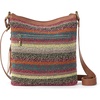 image:imageThe Sak Lucia Crossbody Bag in Crochet Convertible Purse with Adjustable Shoulder StrapSunset Stripe