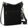 image:imageThe Sak Lucia Crossbody in Crochet Adjustable Crossbody Strap Black