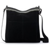 image:imageThe Sak Lucia Leather Crossbody Purse  Premium Leather Womens Handbag for Everyday amp Travel  Cross Body Bag With ZipperBlack Suede Blanket