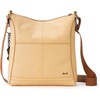 image:imageThe Sak Lucia Leather Crossbody Purse  Premium Leather Womens Handbag for Everyday amp Travel  Cross Body Bag With ZipperButtercup