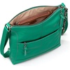 image:imageThe Sak Lucia Leather Crossbody Purse  Premium Leather Womens Handbag for Everyday amp Travel  Cross Body Bag With ZipperClover Stitch