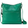 image:imageThe Sak Lucia Leather Crossbody Purse  Premium Leather Womens Handbag for Everyday amp Travel  Cross Body Bag With ZipperClover Stitch
