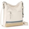 image:imageThe Sak Lucia Leather Crossbody Purse  Premium Leather Womens Handbag for Everyday amp Travel  Cross Body Bag With ZipperCostal Block