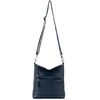 image:imageThe Sak Lucia Leather Crossbody Purse  Premium Leather Womens Handbag for Everyday amp Travel  Cross Body Bag With ZipperIndigo