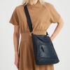 image:imageThe Sak Lucia Leather Crossbody Purse  Premium Leather Womens Handbag for Everyday amp Travel  Cross Body Bag With ZipperIndigo