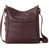 image:imageThe Sak Lucia Leather Crossbody Purse  Premium Leather Womens Handbag for Everyday amp Travel  Cross Body Bag With ZipperMahogany