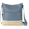 image:imageThe Sak Lucia Leather Crossbody Purse  Premium Leather Womens Handbag for Everyday amp Travel  Cross Body Bag With ZipperMaritime Espadrille