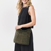 image:imageThe Sak Lucia Leather Crossbody Purse  Premium Leather Womens Handbag for Everyday amp Travel  Cross Body Bag With ZipperMoss Suede