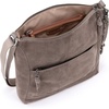 image:imageThe Sak Lucia Leather Crossbody Purse  Premium Leather Womens Handbag for Everyday amp Travel  Cross Body Bag With ZipperMushroom Suede