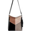 image:imageThe Sak Lucia Leather Crossbody Purse  Premium Leather Womens Handbag for Everyday amp Travel  Cross Body Bag With ZipperNuetral Suded