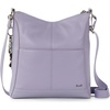 image:imageThe Sak Lucia Leather Crossbody Purse  Premium Leather Womens Handbag for Everyday amp Travel  Cross Body Bag With ZipperOrchid