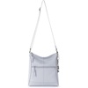 image:imageThe Sak Lucia Leather Crossbody Purse  Premium Leather Womens Handbag for Everyday amp Travel  Cross Body Bag With ZipperPowder Blue Stitch