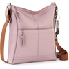 image:imageThe Sak Lucia Leather Crossbody Purse  Premium Leather Womens Handbag for Everyday amp Travel  Cross Body Bag With ZipperRosewood