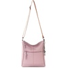 image:imageThe Sak Lucia Leather Crossbody Purse  Premium Leather Womens Handbag for Everyday amp Travel  Cross Body Bag With ZipperRosewood