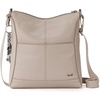 image:imageThe Sak Lucia Leather Crossbody Purse  Premium Leather Womens Handbag for Everyday amp Travel  Cross Body Bag With ZipperSand