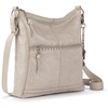 image:imageThe Sak Lucia Leather Crossbody Purse  Premium Leather Womens Handbag for Everyday amp Travel  Cross Body Bag With ZipperSand Sparkle Suede