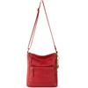image:imageThe Sak Lucia Leather Crossbody Purse  Premium Leather Womens Handbag for Everyday amp Travel  Cross Body Bag With ZipperScarlet