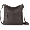 image:imageThe Sak Lucia Leather Crossbody Purse  Premium Leather Womens Handbag for Everyday amp Travel  Cross Body Bag With ZipperSlate