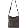 image:imageThe Sak Lucia Leather Crossbody Purse  Premium Leather Womens Handbag for Everyday amp Travel  Cross Body Bag With ZipperSlate